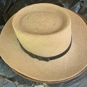 Vintage Unihat made by Texace Straw Golf Hat